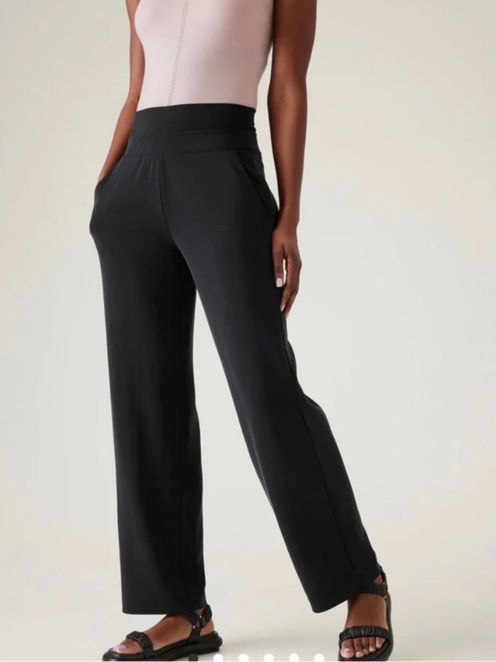Athleta Seasoft Cozy Pant in Black #533653 W2551 Sz S